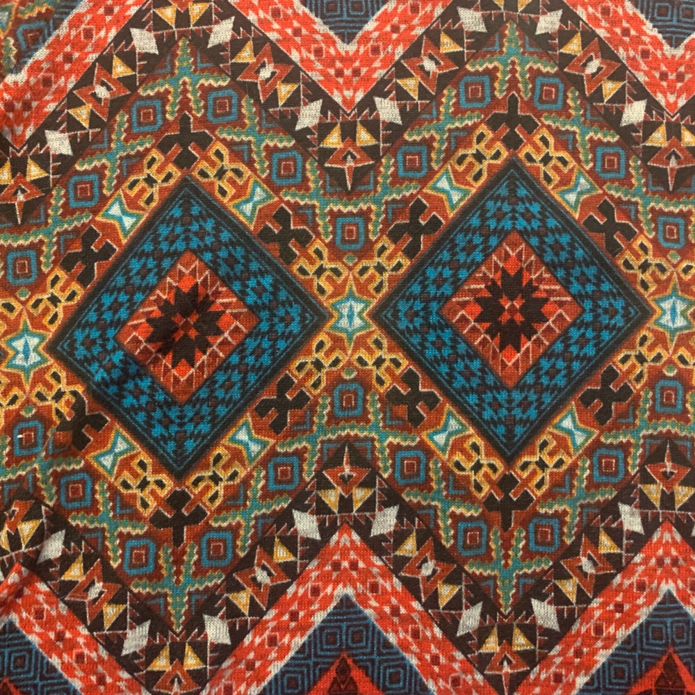 Patterned Mini Boho Dress - Picture 3 of 5